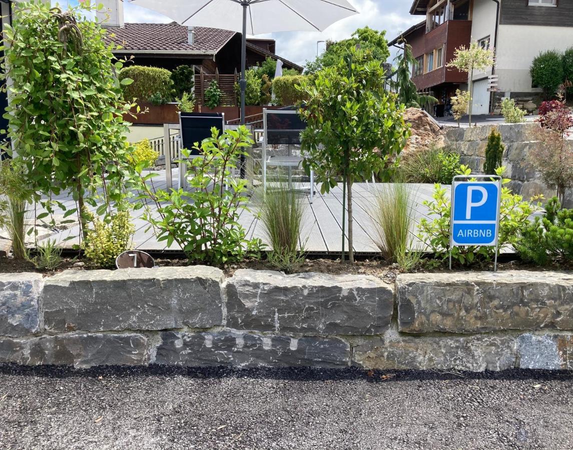 Moderne Unterkunft Mit Panoramablick Auf Thunersee Krattigen Zewnętrze zdjęcie
